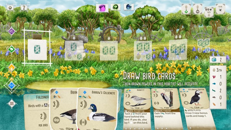 Wingspan + European + Oceania + Asia + Decorative Packs screenshot