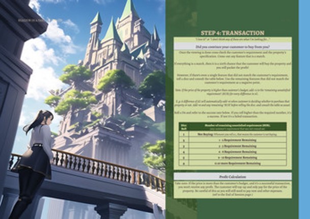 Witasy: A solo journal Real Estate Agency in a Fantasy World screenshot