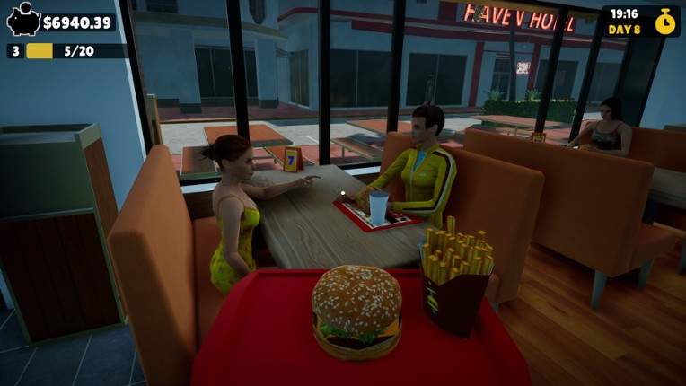 Burger Rush Simulator screenshot