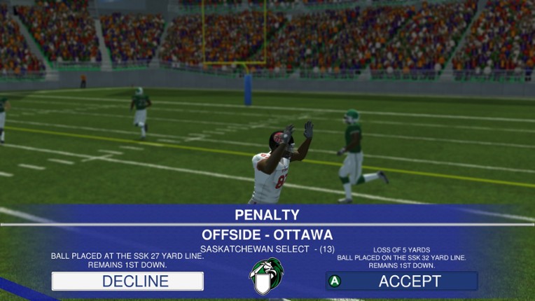 Canadian Football 2017 screenshot
