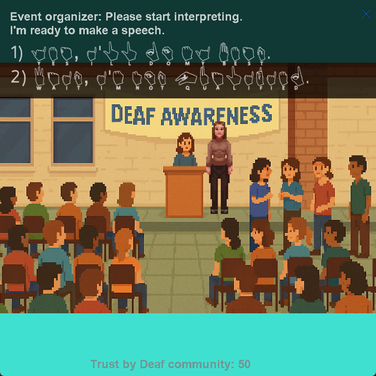 Games like Confidential Interpreter