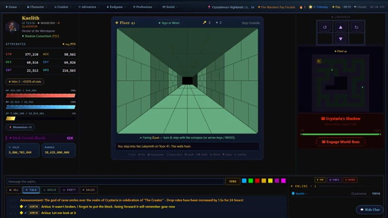 Crystaria Online Image
