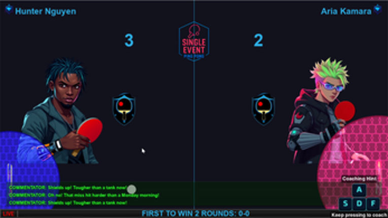 Cyber Pong AI Image