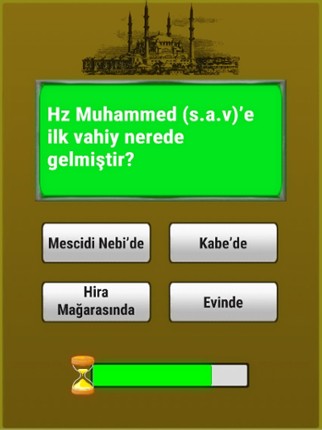 Dini bilgi yarışması screenshot