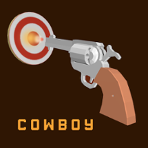 Cowboy Gun Shooting Image