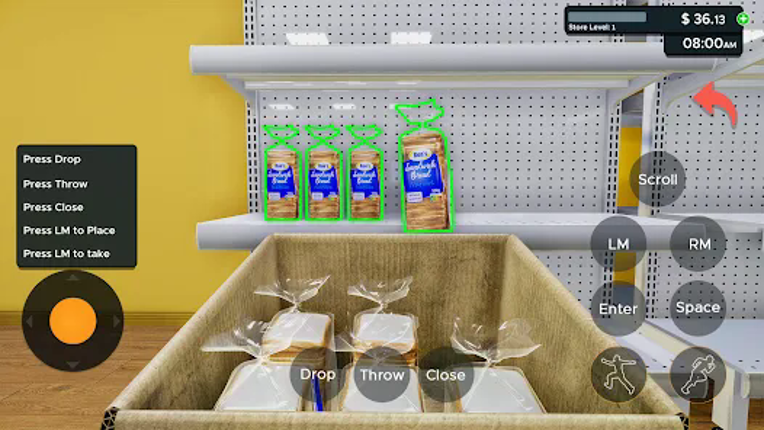 Supermarket Store Game 3D screenshot