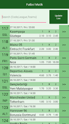 FutbolMatik screenshot