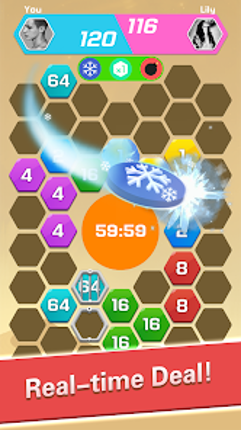 Merge Block Puzzle - 2048 Hexa Image