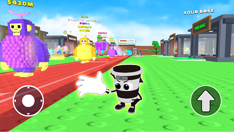 Monster Parkour: Blox Obby Run screenshot