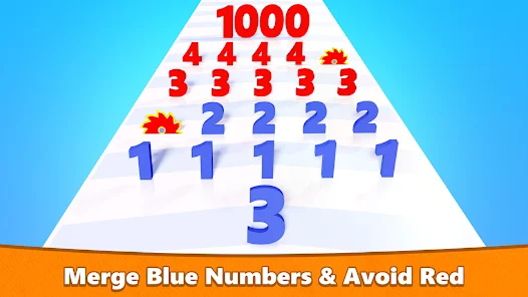 Number Run & Merge Master Game screenshot