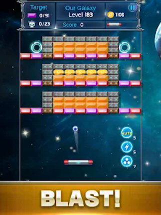 Brick Breaker : Space Outlaw screenshot