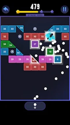 Bricks ball-phyisics breaker screenshot