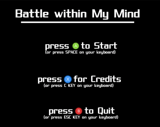 Battle within My Mind Game Cover