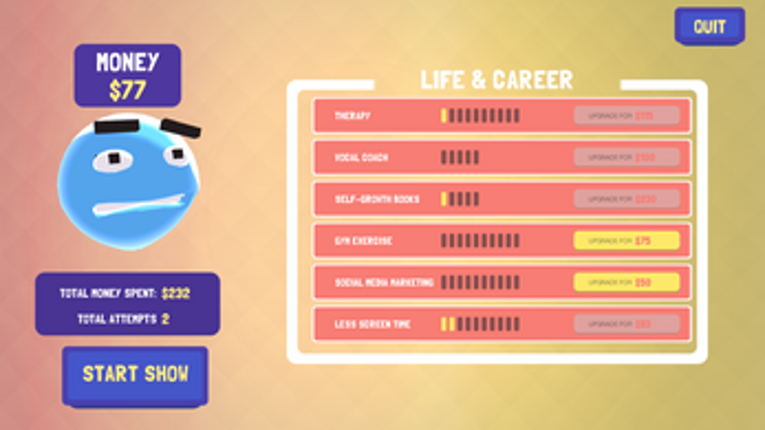 Gondo vs Stage Fright screenshot