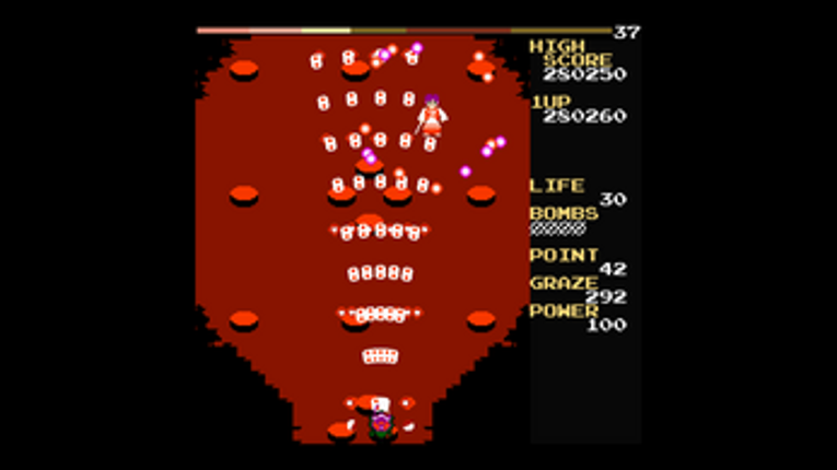 Touhou 2: The Story of Eastern Wonderland NES Demake Image