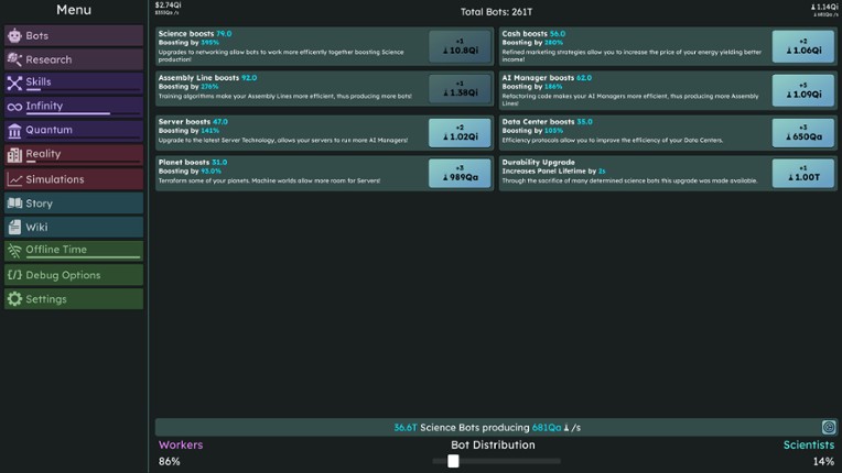 Idle Dyson Swarm screenshot
