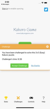 Kakuro Game Image