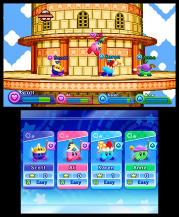 Kirby Fighters Deluxe screenshot