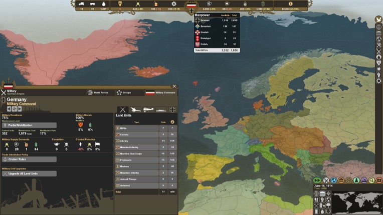 Making History: The First World War screenshot