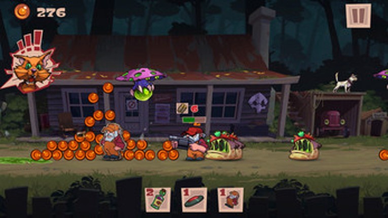 Night of the Zombieshrooms screenshot