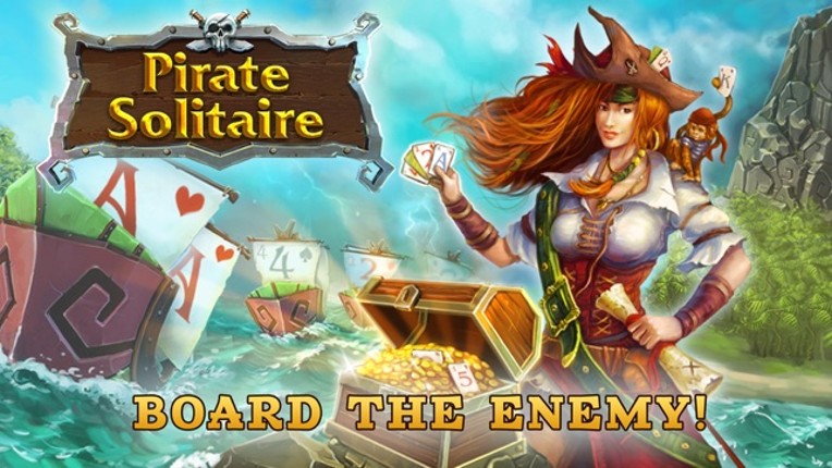 Pirate Solitaire. Sea Wolves Free Image