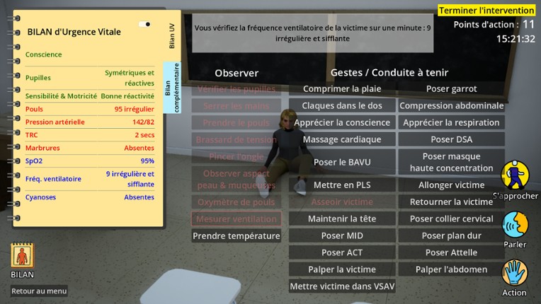 Pompiers Simulator screenshot