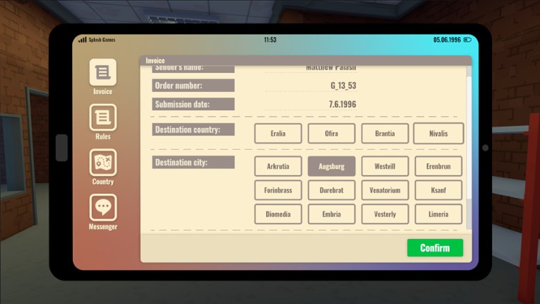 Post Office Simulator screenshot