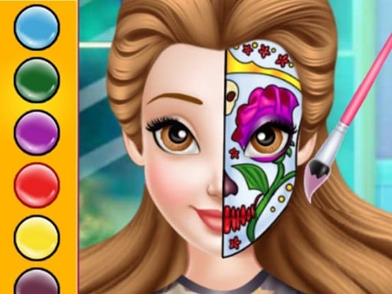 Princess Face Painting Trend Game Cover