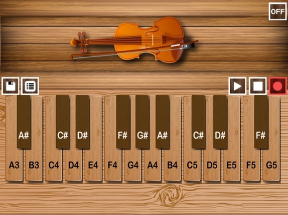 Professional Violin Image