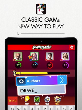 Scattergories screenshot
