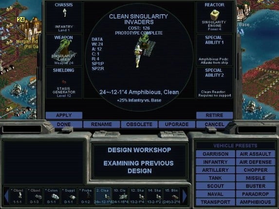 Sid Meier's Alpha Centauri screenshot