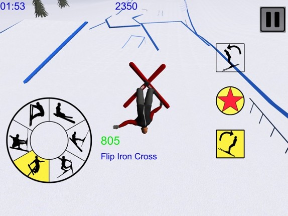 Ski Freestyle Mountain 3D screenshot