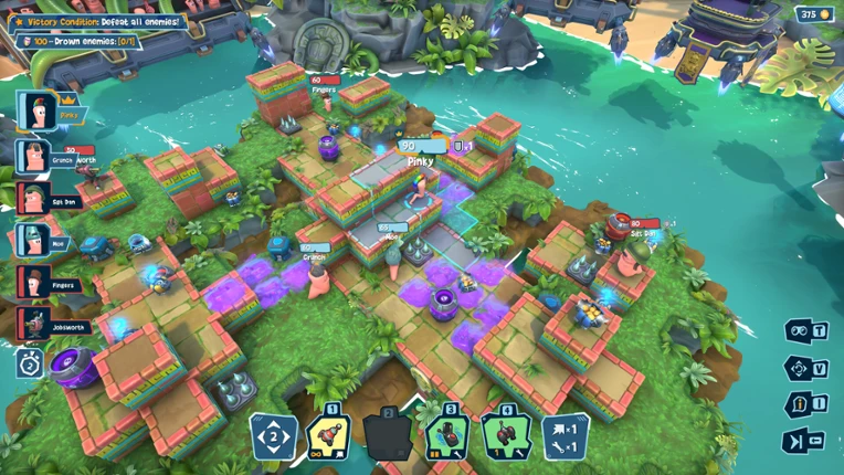 Worms Galactic Tactics screenshot