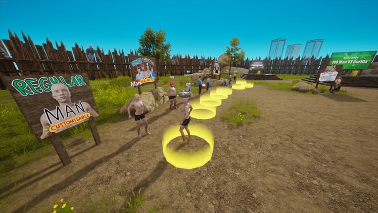 100 Men vs 1 Gorilla screenshot