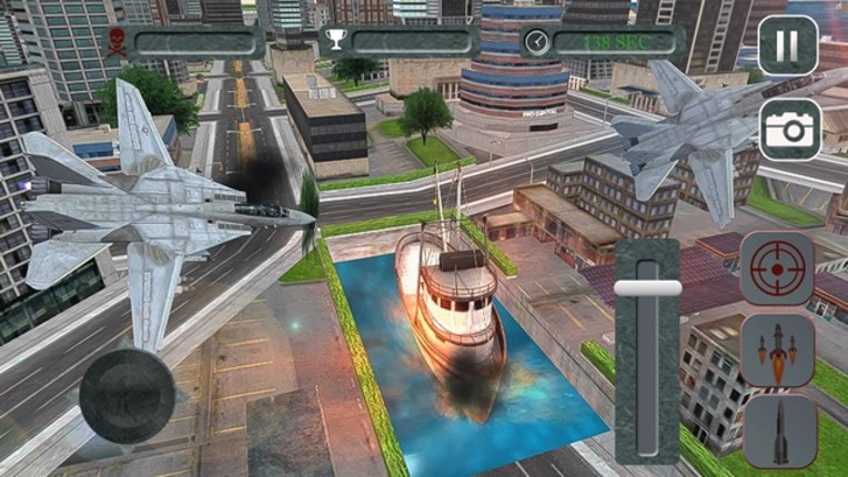 Airplane Jet Fighter 2017 screenshot