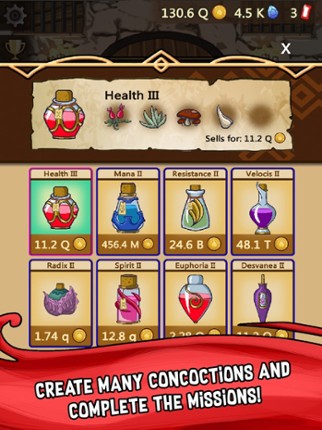 Alchemy Clicker - Potion Maker screenshot