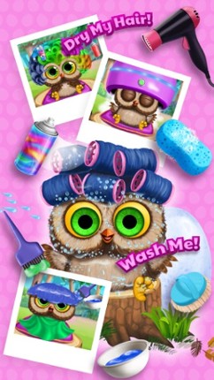 Baby Animal Hair Salon 3 - Newborn Hatch & Haircut screenshot