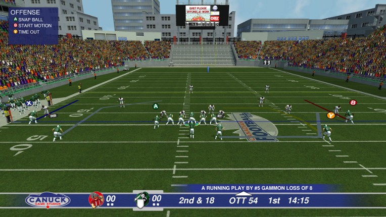 Canadian Football 2017 screenshot