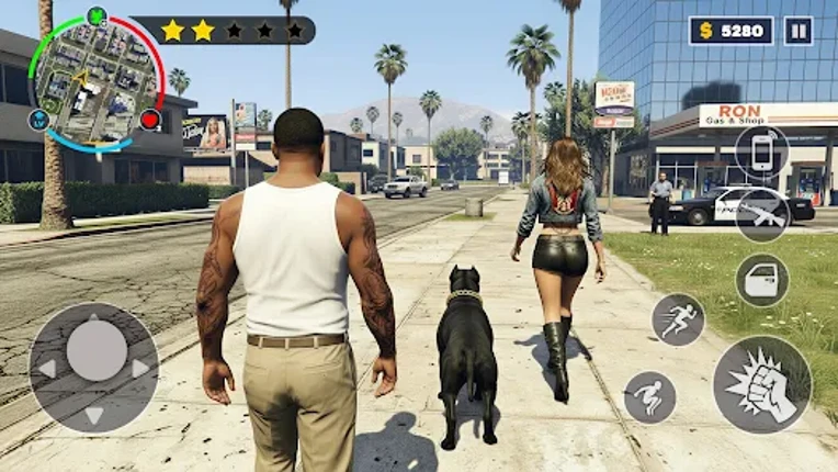 Gangster Crime: Open World 3D Image