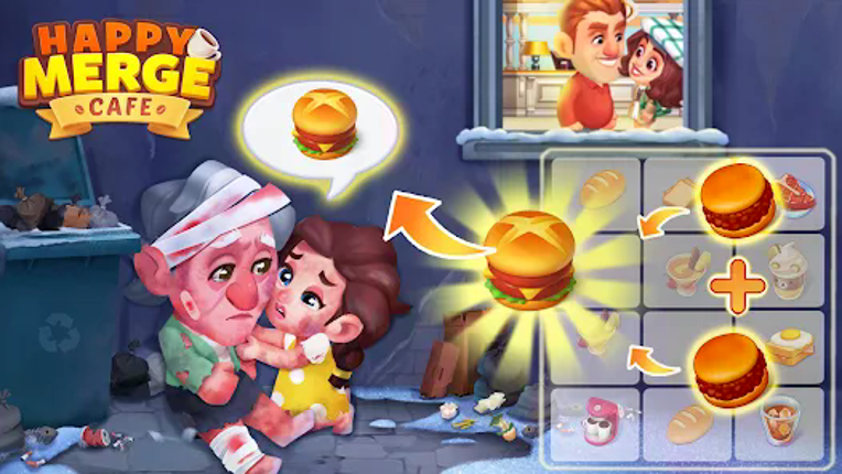 Happy Merge Cafe:Save The Girl screenshot