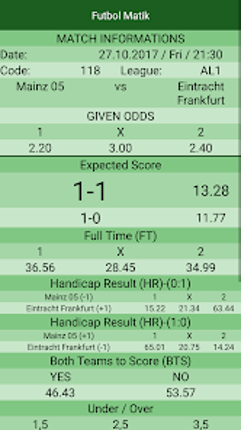 FutbolMatik screenshot