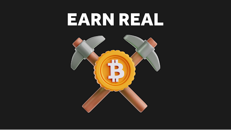 Idle Mine! Earn Real Bitcoin Image