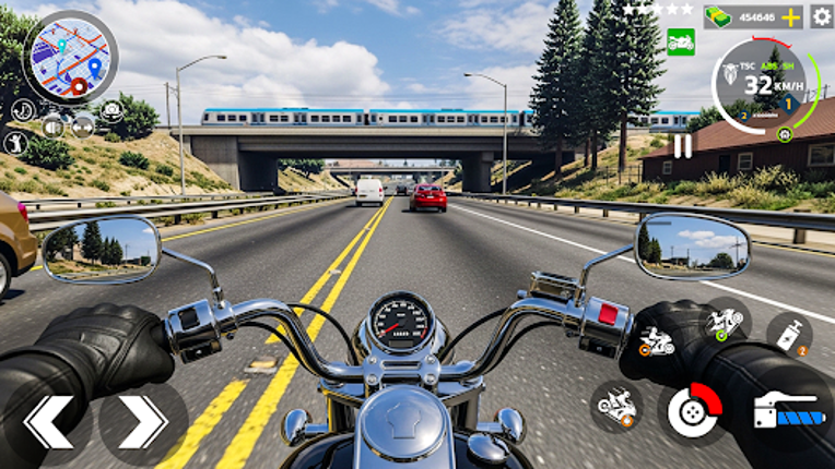 Bike Rider City Driver Game screenshot