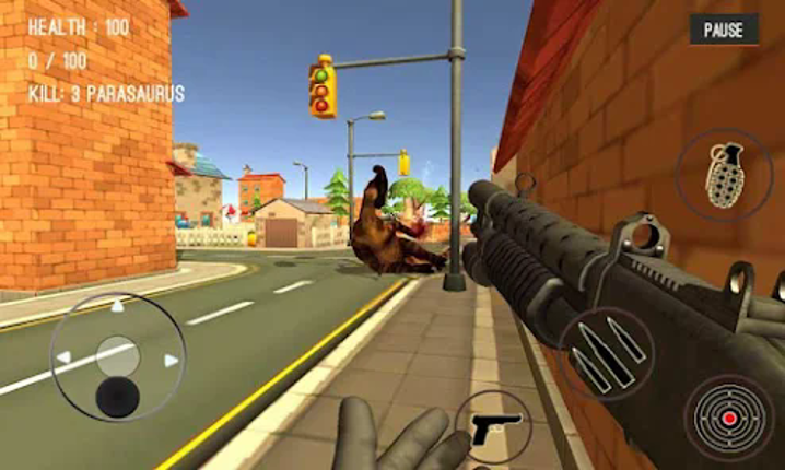 Dinosaur Hunter Dino City 2017 screenshot