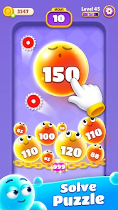 Jelly Drop: Puff Up Puzzle Image