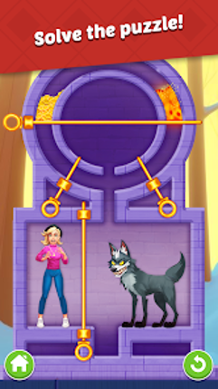 Pull the Family Pin: Save Home screenshot