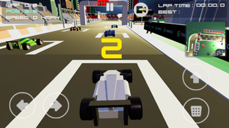 Poly-F1 Racing screenshot