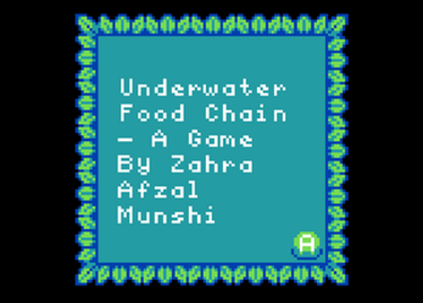 Underwater Food Chain - A game by Zahra Afzal Munshi Image