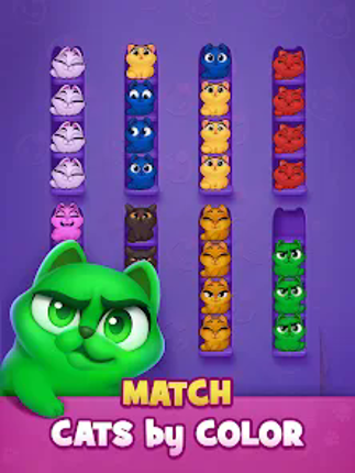 Kitty Sort: Twisted Tails screenshot