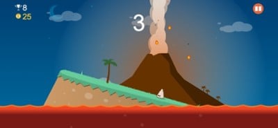 Gold volcano Image